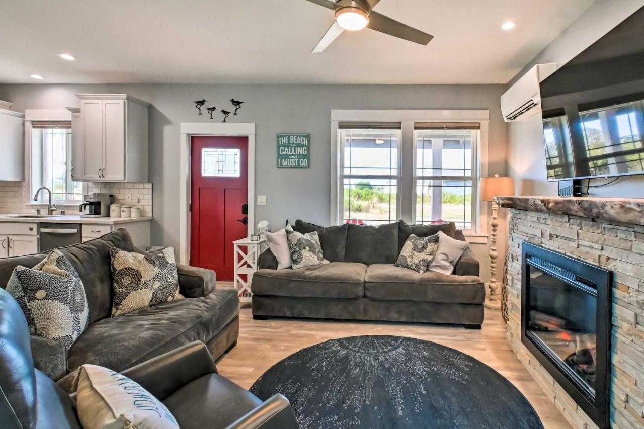 Ocean Shores Getaway With Fireplace And Hot Tub! Esterno foto