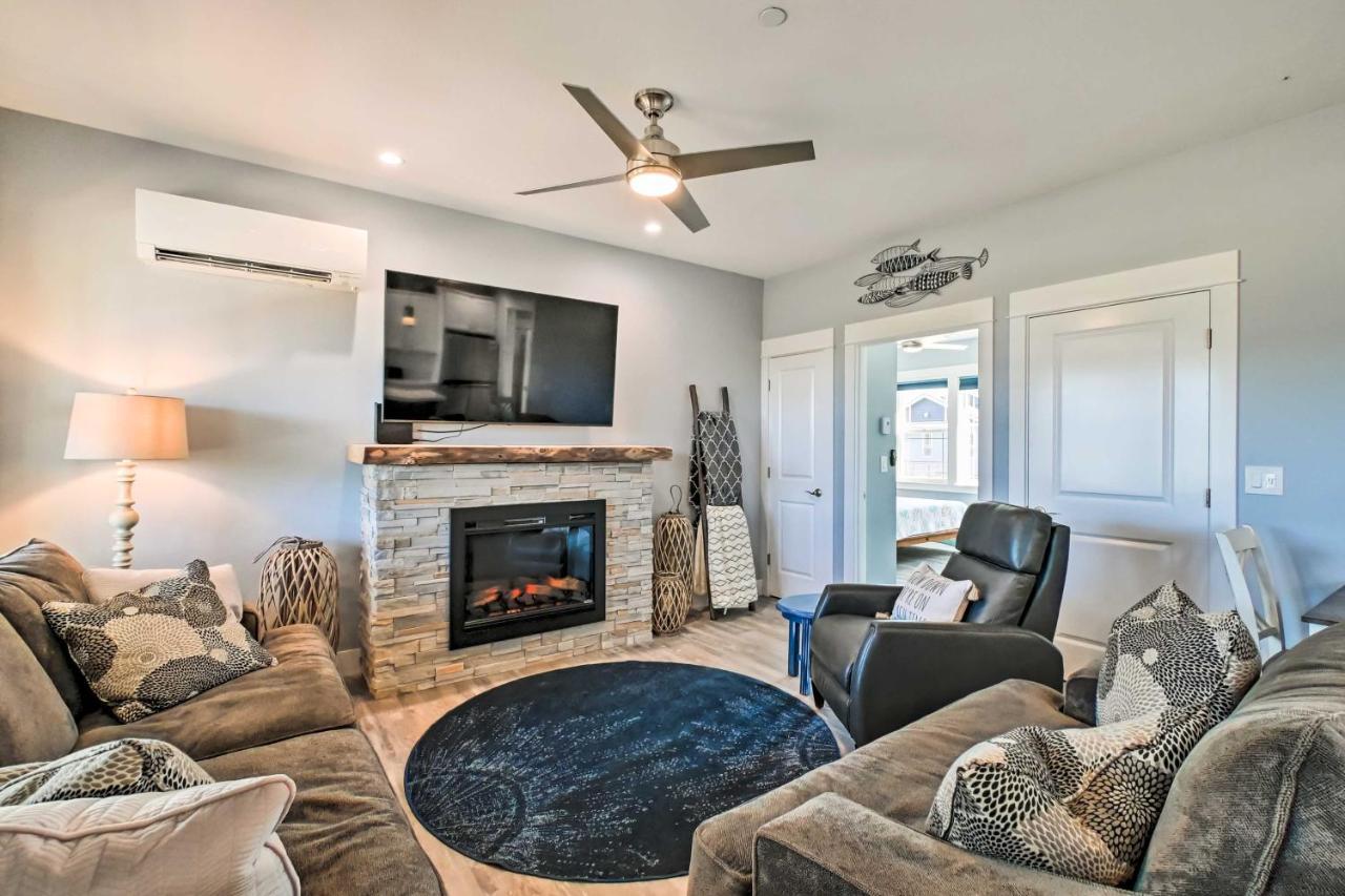 Ocean Shores Getaway With Fireplace And Hot Tub! Esterno foto